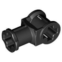 樂高百寶袋 LEGO「科技軸帶接點」32039 黑色 6331716 4107081 3203926-規格圖1