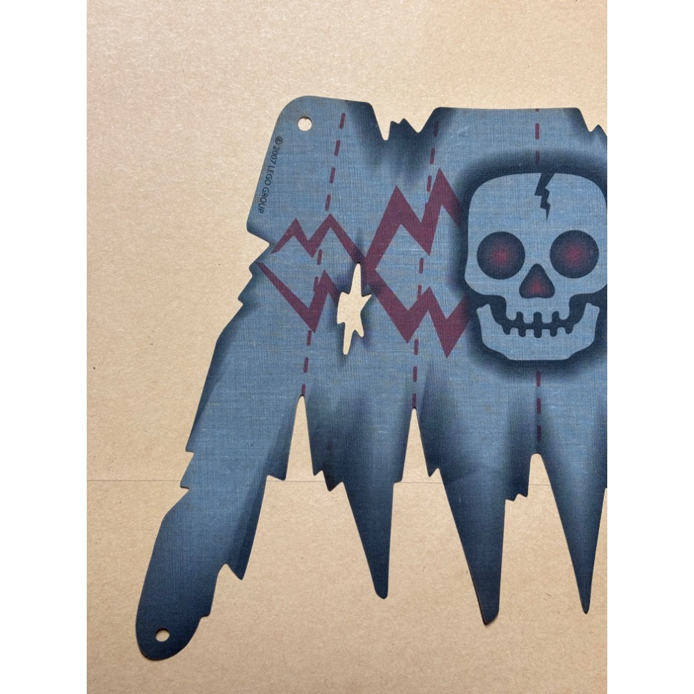 樂高百寶袋 二手絕版LEGO「7029 幽靈船船帆」59901 幽靈船船帆-細節圖3