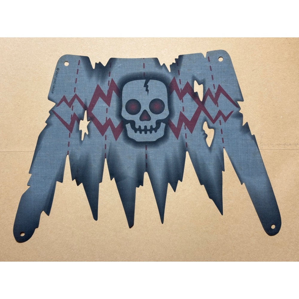 樂高百寶袋 二手絕版LEGO「7029 幽靈船船帆」59901 幽靈船船帆-規格圖4