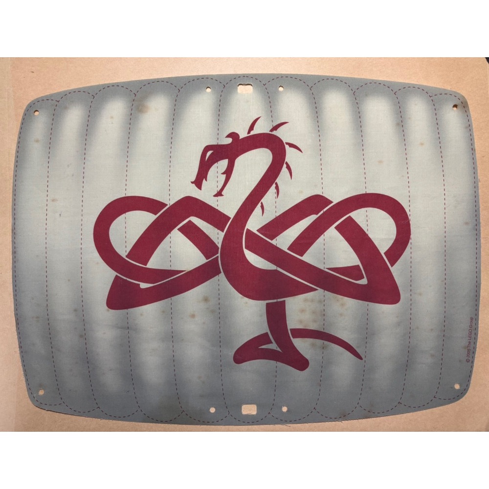 樂高百寶袋 二手絕版LEGO「7018 維京船船帆」53929 維京船船帆-規格圖2