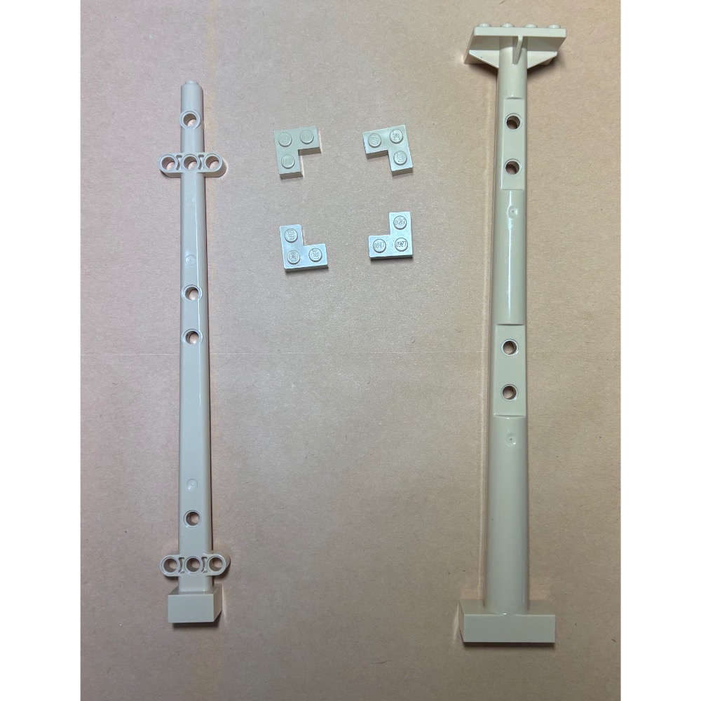 樂高百寶袋 二手絕版LEGO「7018 維京船船桿一組」48002a 48005 船桿 4276176 4276175-規格圖1