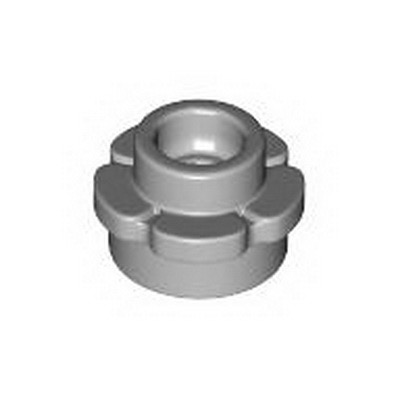 樂高百寶袋 LEGO「花邊薄圓板 1x1」24866 淺藍灰色 6343322-規格圖1