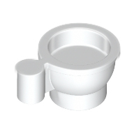 樂高百寶袋 LEGO「茶杯」38014 白色 6235083-規格圖1