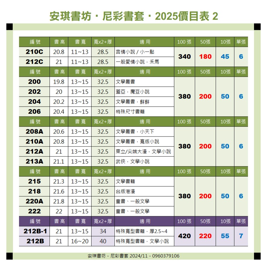 安琪書坊【尼彩PP書套】272．台版港漫．書高27公分．寬16-20公分-細節圖5