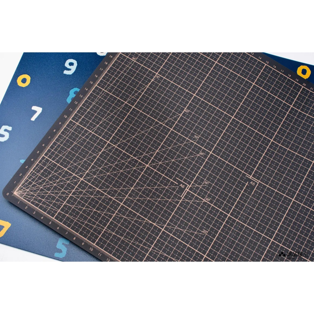 【SOU SOU x iMAT】環保無毒書型摺疊切割墊 / 科幻十數 / A3變A4 / A4變A5（誠品限定）-細節圖4