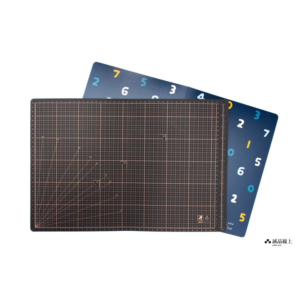 【SOU SOU x iMAT】環保無毒書型摺疊切割墊 / 科幻十數 / A3變A4 / A4變A5（誠品限定）-細節圖7