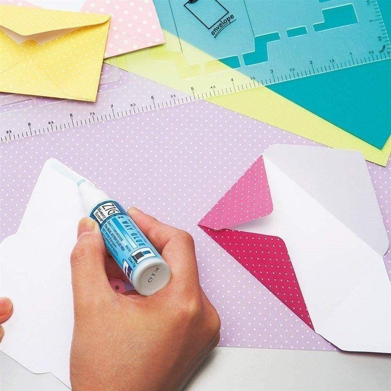 【Kuretake 日本吳竹】ZIG 乾濕兩用膠水筆（中字 4mm）胖胖瓶 MSB-15M-細節圖3