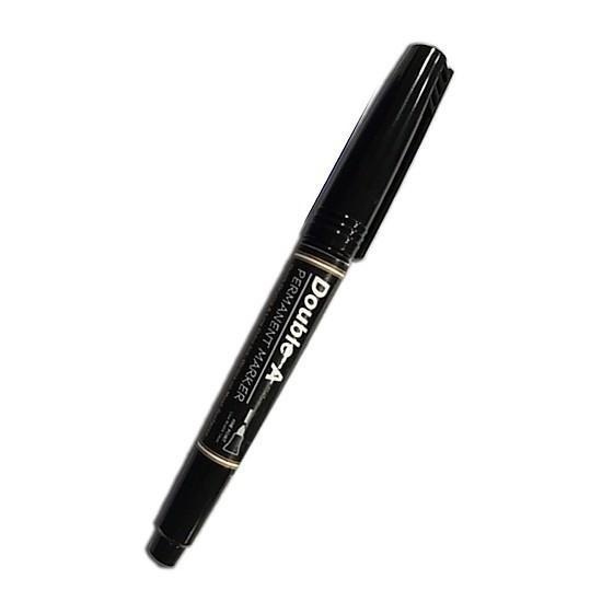 【Double A】油性細字奇異筆 - 黑（圓頭 0.5mm）速乾筆 DPM-400-A-細節圖3