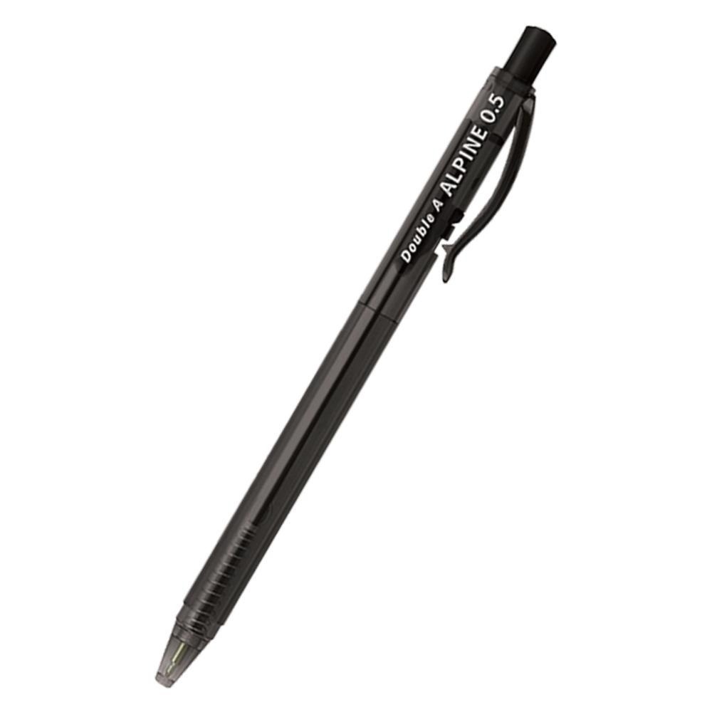 【Double A】Alpine 按壓式原子筆（0.5mm / 0.7mm）藍 / 黑 / 紅 側壓式 圓珠筆-細節圖3