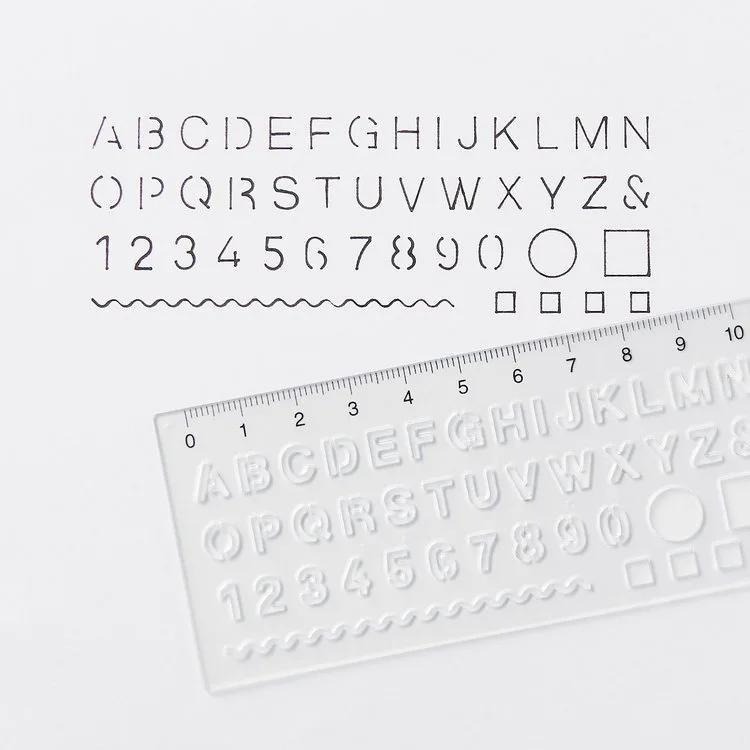 【MUJI 無印良品】自動筆 / 透明尺 / 雙面刻度直尺 / 鋁質直尺 / 塑膠擦 / 圖形模板尺 / 聚碳酸酯折疊尺-細節圖5