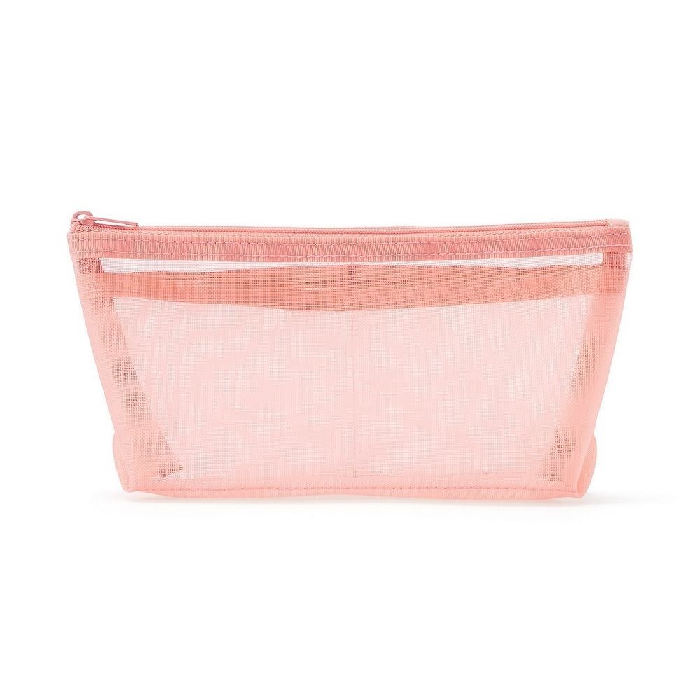 【MUJI 無印良品】尼龍網眼筆袋 - 船型（黑 / 灰）（大 / 小）新款-規格圖8