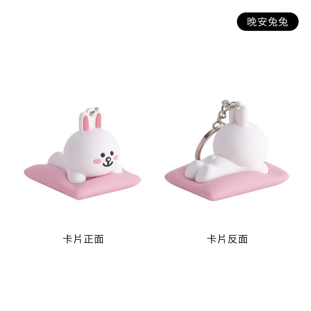 【iPASS 一卡通】LINE FRIENDS 立體造型一卡通《晚安熊大 / 晚安兔兔 / 晚安莎莉》-細節圖5