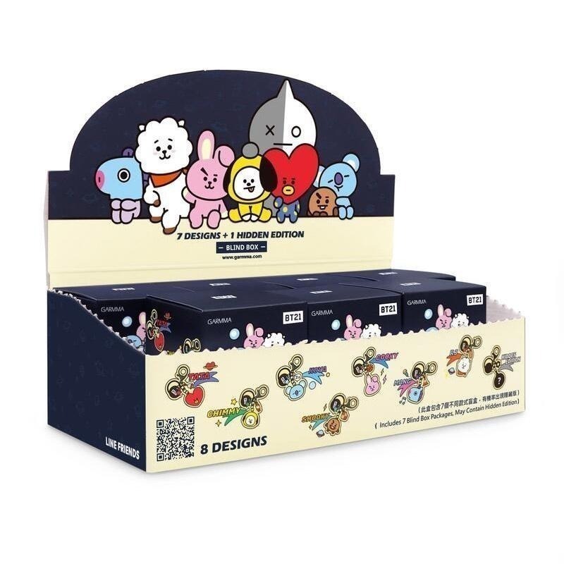 【GARMMA】宇宙明星BT21 立體公仔鑰匙圈（確認款）BTS 盒玩 盲盒 KOYA MANG SHOOKY 隱藏版-細節圖8