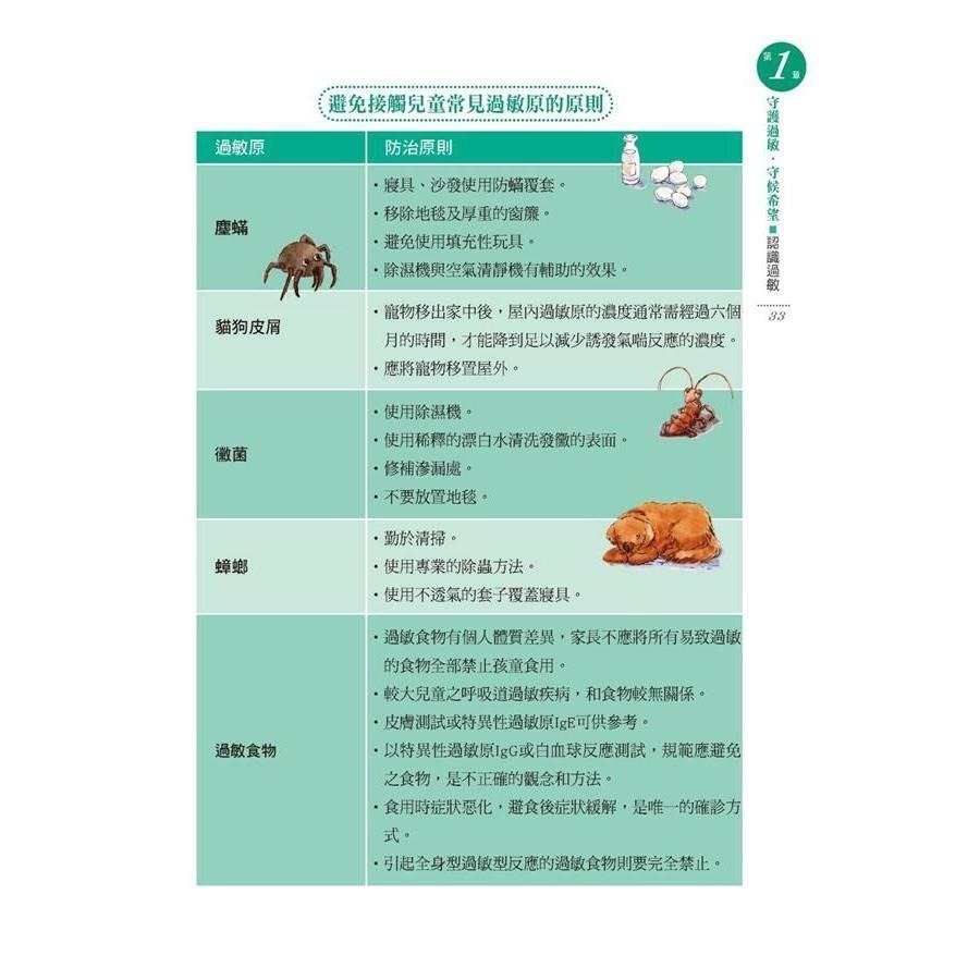 ◇安琪書坊◇－《4．醫藥保健》哈啾！哈啾！過敏村：兒童過敏診治照護指引｜周正成（九成新）-細節圖8