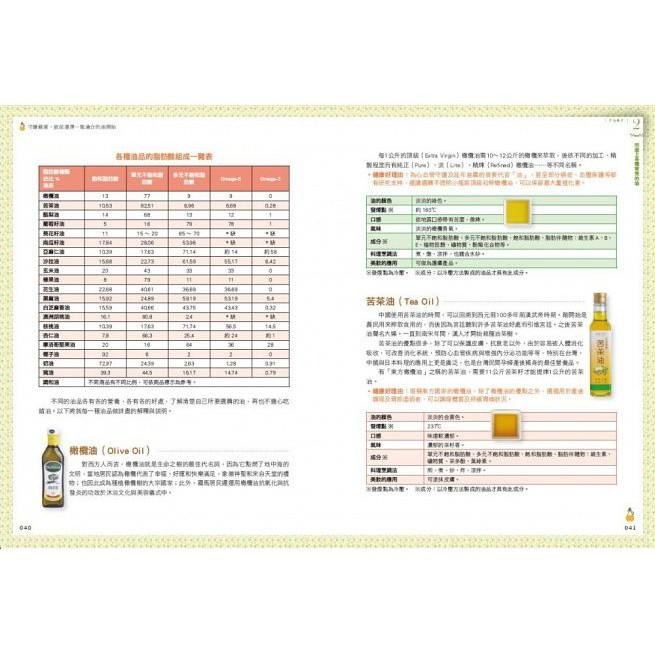 ◇安琪書坊◇－《4．餐飲食譜》守護健康，就從選擇一瓶適合的油開始│日日幸福（全新書）-細節圖5