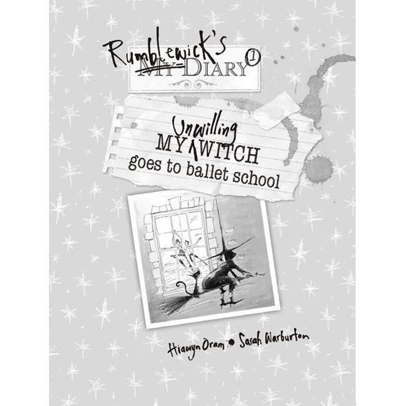 ◇安琪書坊◇－《8．兒童文學》我的小魔女要上芭蕾舞課（中英雙語 / 附CD）精裝（八成新）-細節圖2