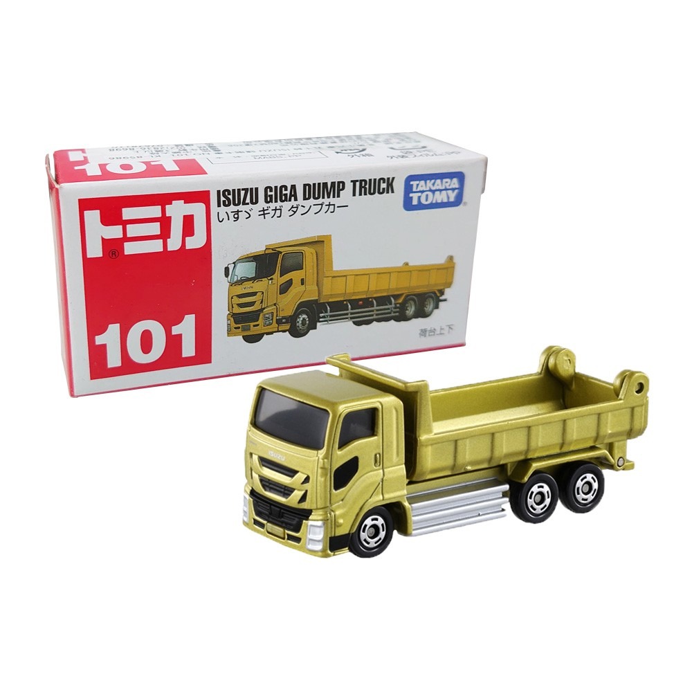 【TOMICA】多美小汽車 101 五十鈴 ISUZU 傾倒卡車 TM101A3-細節圖3