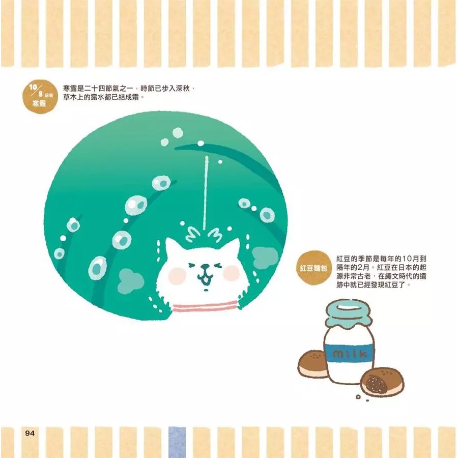 ◇安琪書坊◇－《9．美術工藝》Kanahei 的春夏秋冬塗鴉小學堂｜カナヘイ｜楓書坊（全新書）-細節圖2