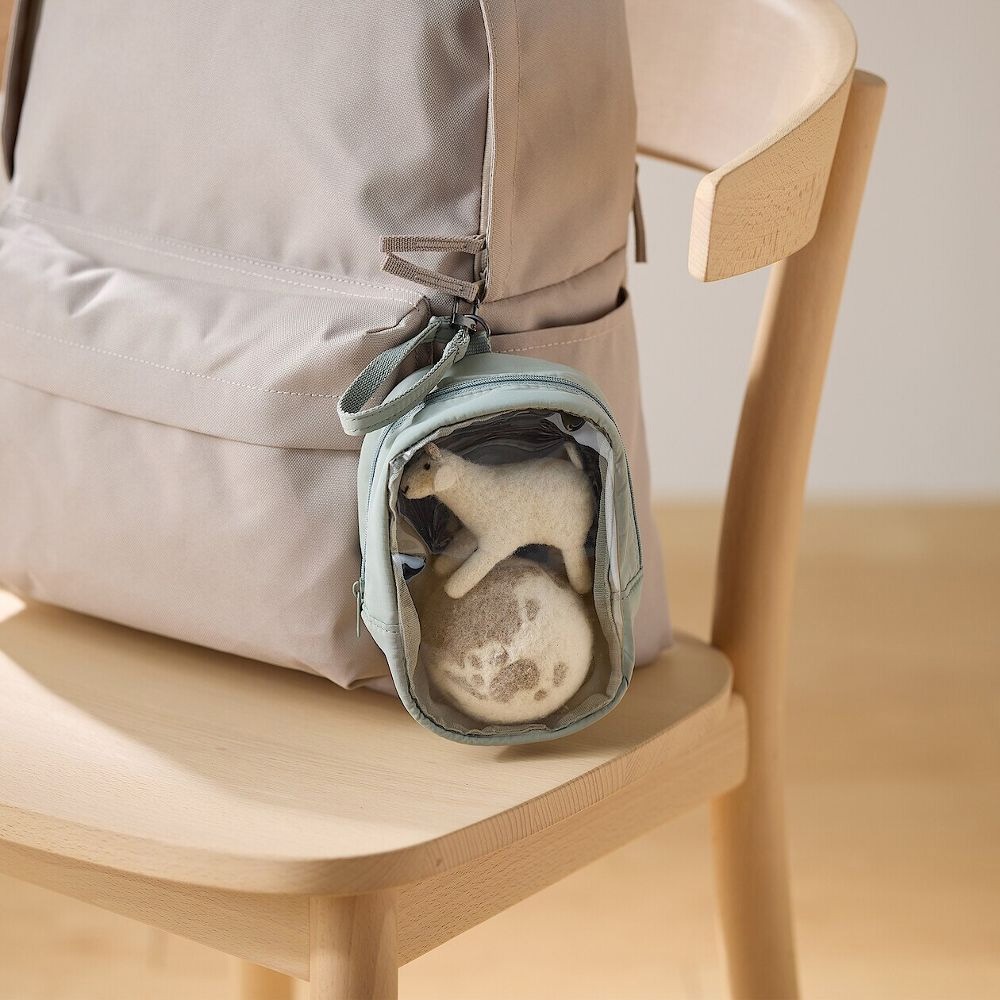 【MUJI 無印良品】吊掛展示收納包（黑色 / 苔綠 / 象牙白）-細節圖4