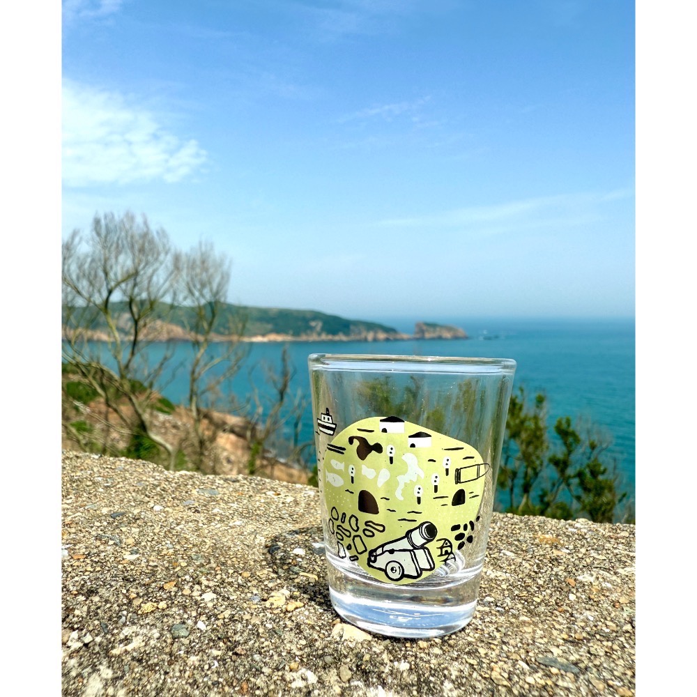 下殺折扣7.1折 島日子 玻璃高粱酒杯 - 同島 軍事圖騰系列（一組4個）-細節圖5