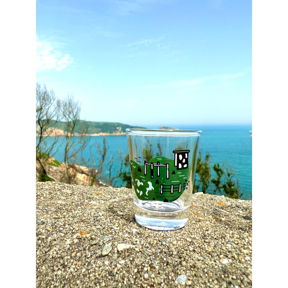 下殺折扣7.1折 島日子 玻璃高粱酒杯 - 同島 軍事圖騰系列（一組4個）-細節圖6