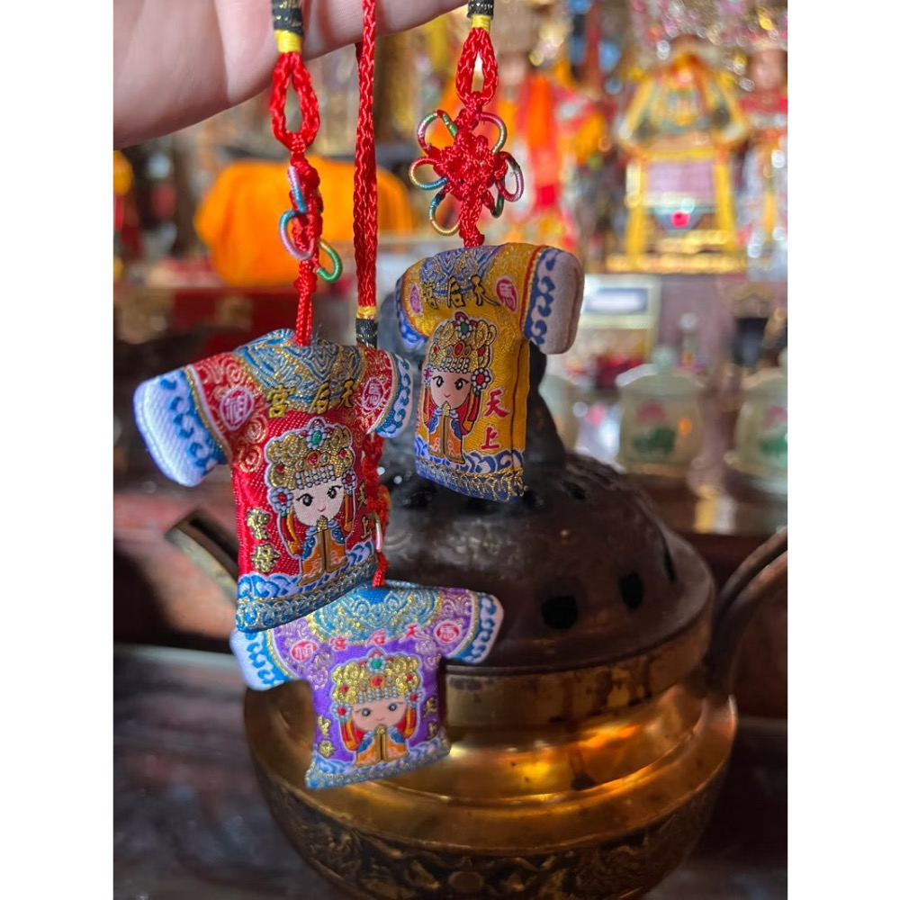馬祖天后宮 御守 小神衣 平安符 零錢包 外島 （幫忙過香爐）馬祖香火很旺很靈驗的天后宮來馬祖必去的地方-細節圖2