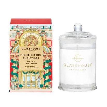 2025限定 Glasshouse Fragrances－薑餅屋／聖誕夜 ／槲寄生下／白色聖誕／冬季仙境＊380g 蠟燭-細節圖6