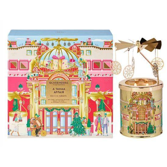 2025限定 Glasshouse Fragrances－薑餅屋／聖誕夜 ／槲寄生下／白色聖誕／冬季仙境＊380g 蠟燭-細節圖8