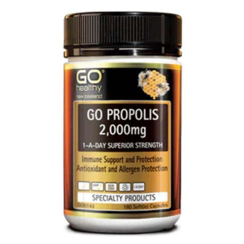 (🇳🇿澳貨紐物）紐西蘭 GO Healthy - Go 蜂膠 2000mg * 180-細節圖2
