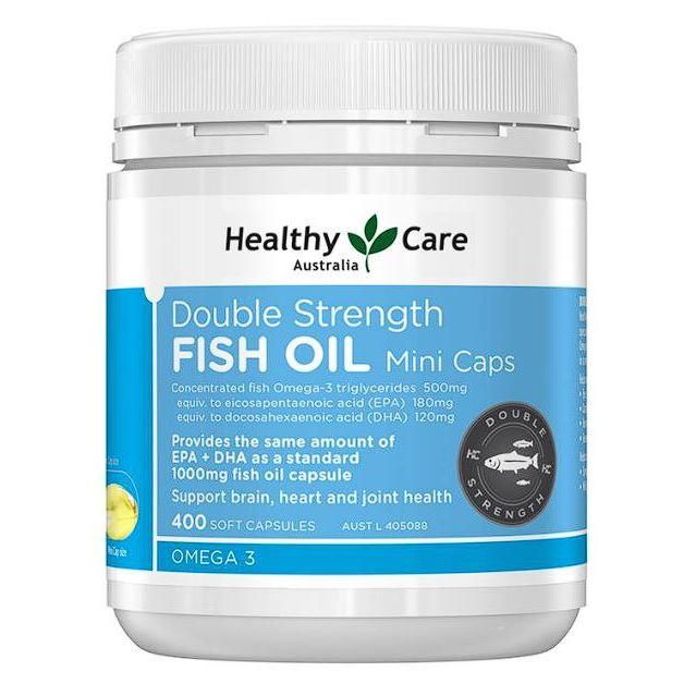 （🐨澳貨紐物)澳洲 Healthy Care－雙倍強度 魚油 迷你＊200／400-細節圖2