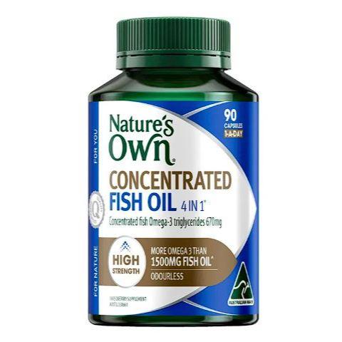 (🐨澳貨紐物）澳洲 Nature＇s Own－四合一濃縮 魚油＊60／90／180-細節圖2