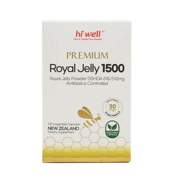 Hi Well Premium－蜂王乳／蜂王漿 1500mg 10HDA6%(30mg) 1500＊100／300　＂素-細節圖3