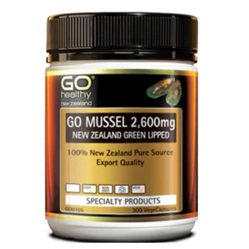 （🇳🇿澳貨紐物）紐西蘭  GO Healthy - 2600mg / 19000mg 綠唇貽貝 * 300-細節圖2