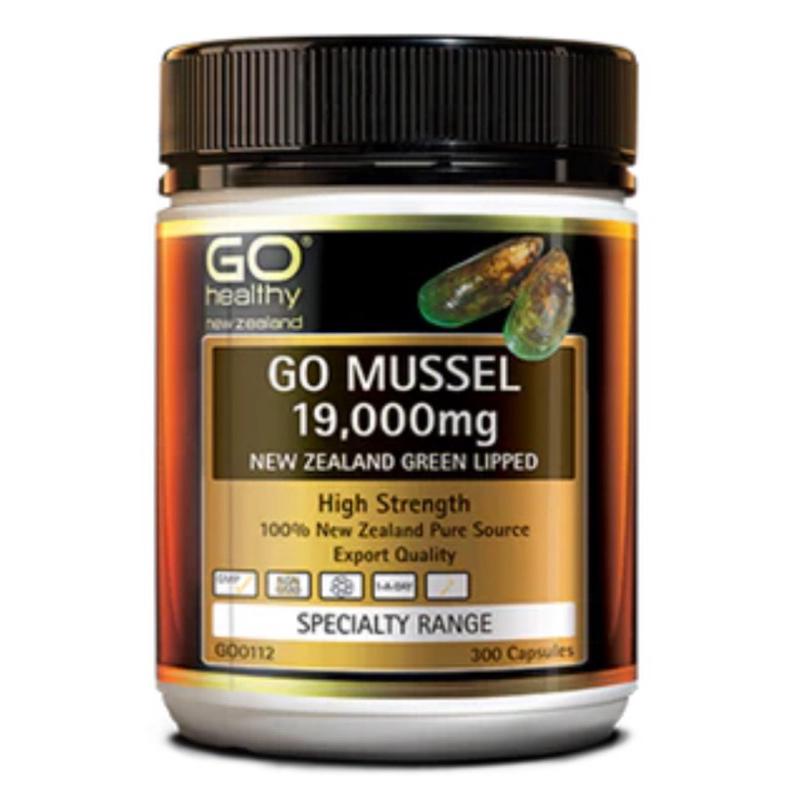 （🇳🇿澳貨紐物）紐西蘭  GO Healthy - 2600mg / 19000mg 綠唇貽貝 * 300-細節圖3
