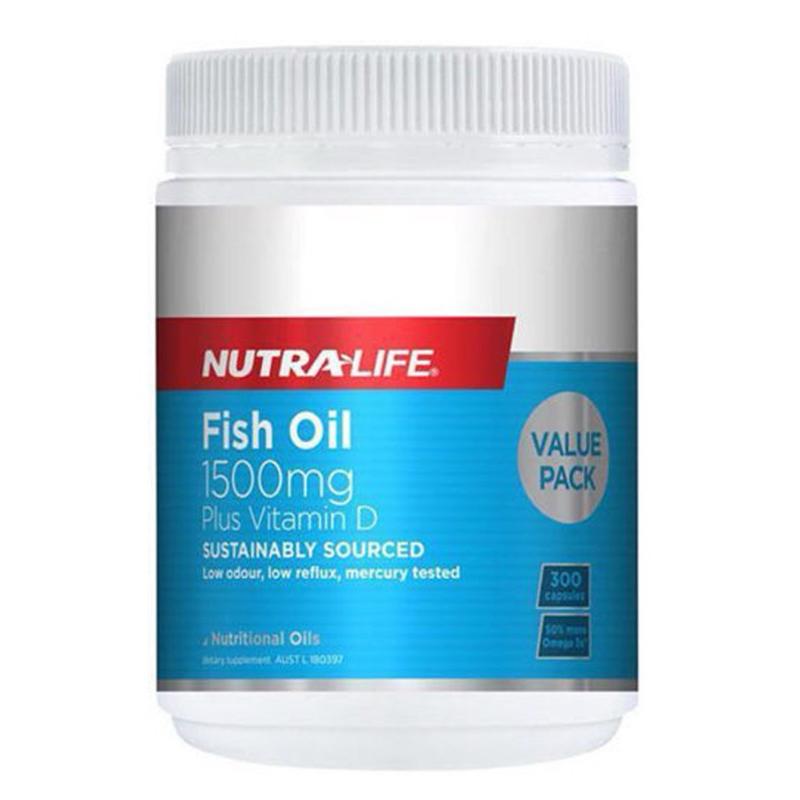 （🐨澳貨紐物）紐西蘭 Nutralife 紐樂 - 魚油1500mg+維生素 D  * 180 / 300-細節圖2