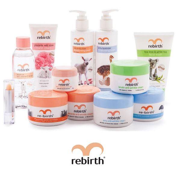 Rebirth－Emu含AHA ／胎盤素含維生素E＊／胎盤含裙帶菜、膠原蛋白／膠原蛋白抗含月見草和維生素E＊100m-細節圖7