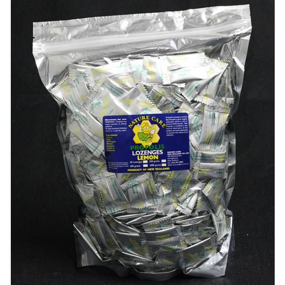 (🐨澳貨紐物)紐西蘭 Nature Care－蜂膠喉糖 原味 - 怡人薄荷／清新檸檬／特涼薄荷 250g／500g／１k-細節圖4