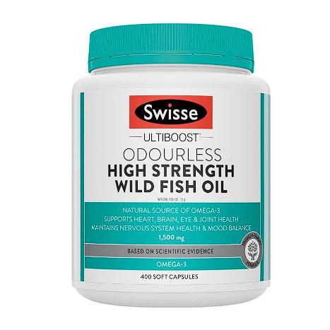 (🐨澳貨紐物)澳洲 Swisse－Ultiboost 無味1000mg／1500mg(高強度) 野生 魚油＊400-細節圖2