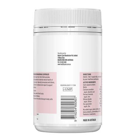 （🐨澳貨紐物)澳洲 Healthy Care－超級 膠原蛋白 Hair Skin & Nails *100-細節圖2