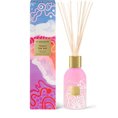 Glasshouse Fragrances-Touch the Sky三重香味大豆蠟燭 380g/香氛擴散器 250ml-細節圖2