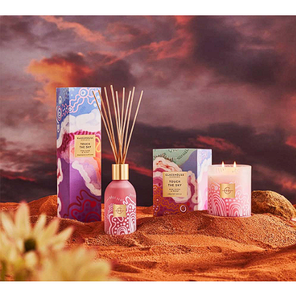 Glasshouse Fragrances-Touch the Sky三重香味大豆蠟燭 380g/香氛擴散器 250ml-細節圖4