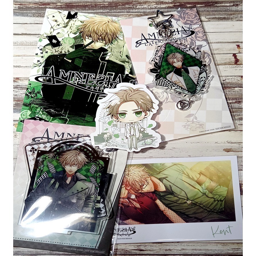 【乙女遊戲/失憶症/AMNESIA】限定板週邊拆賣 SHIN/TOMA/IKKI/KENT 吊飾徽章立牌 包包-細節圖2