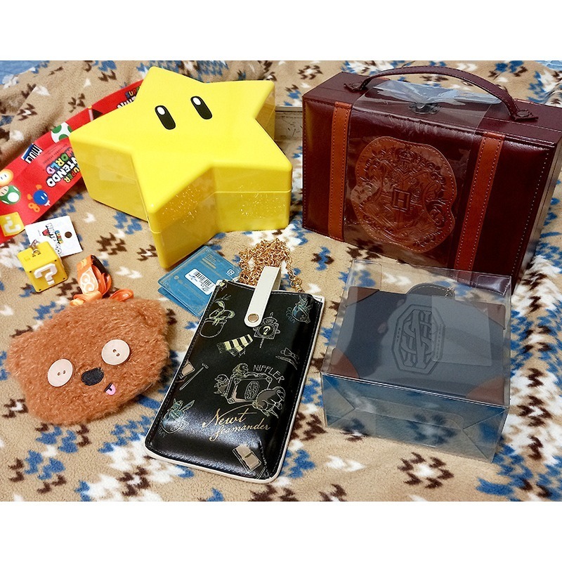 【現貨】【大阪環球影城】【瑪力歐】無敵星星爆米花桶 / 問號磚塊吊飾-細節圖4