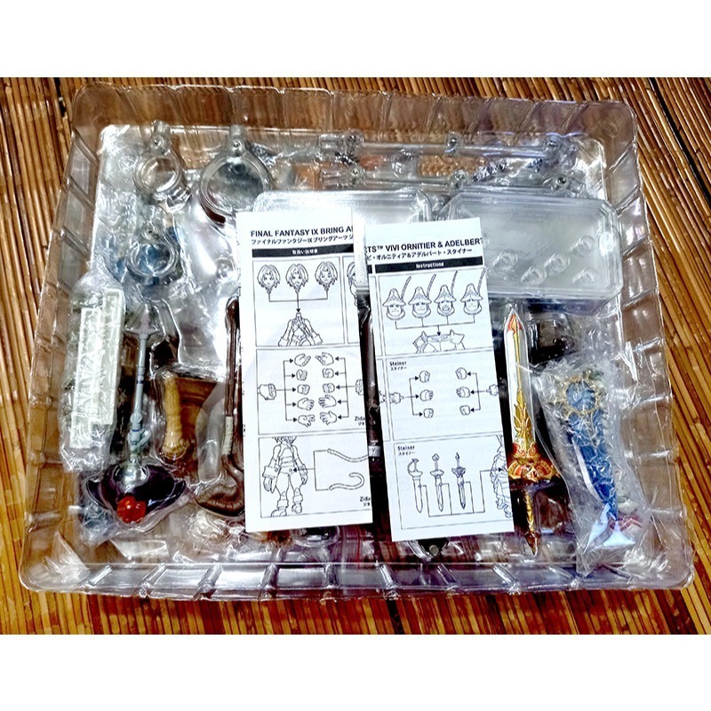 【正版/二手】 【兩組合售】BRING ARTS FF9可動 吉坦/加妮德+比比/史塔那 套組-細節圖6