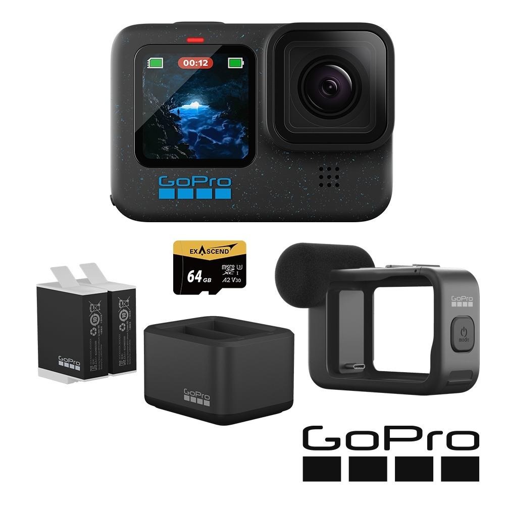 【GoPro】HERO 12 Black 套組 Vlog專業套組 CHDHX-121-RW 正成公司貨-細節圖2