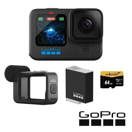 【GoPro】HERO 12 Black Vlog 專業輕裝組 公司貨