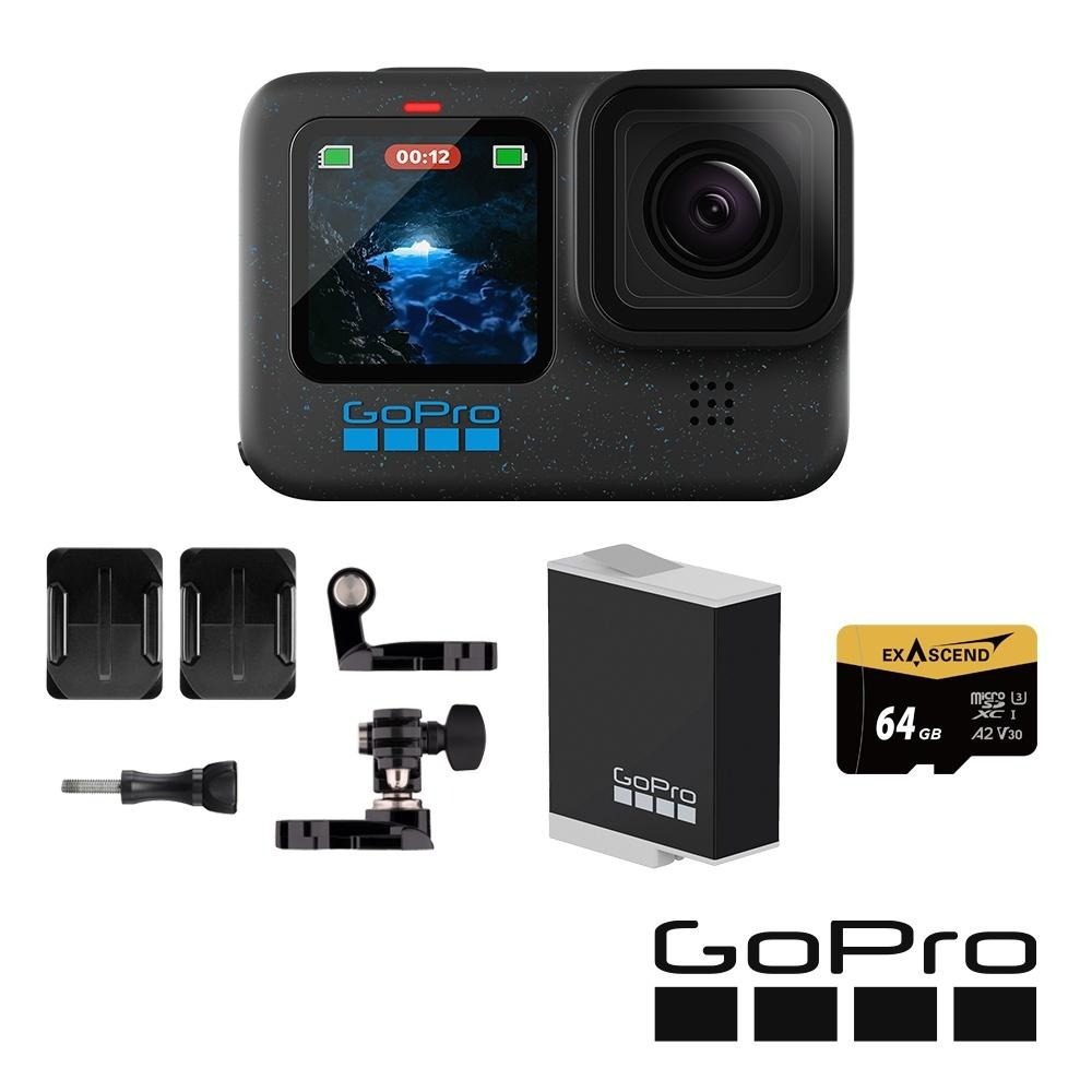 【GoPro】HERO 12 Black 優惠套組 套組 機車族原電組 CHDHX-121-RW 正成公司貨-細節圖2