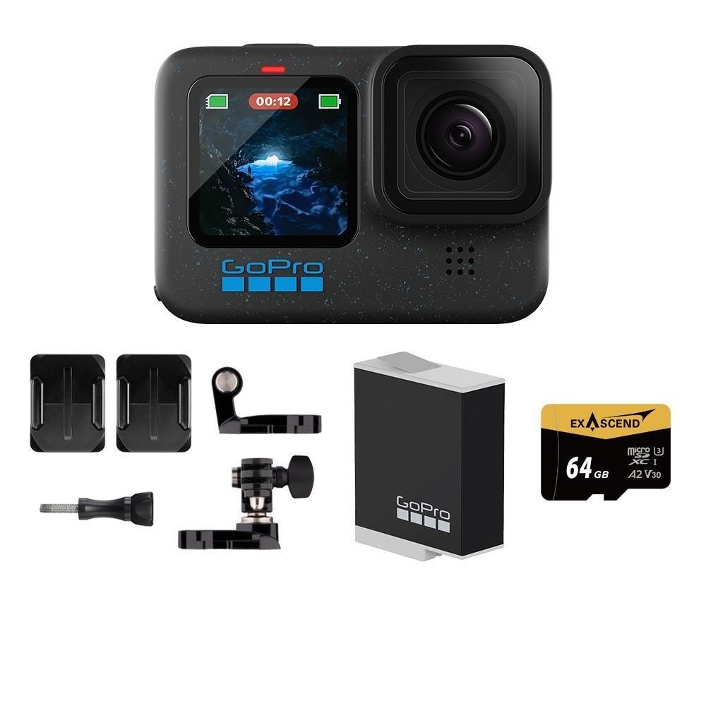 【GoPro】HERO 12 Black 優惠套組 套組 機車族原電組 CHDHX-121-RW 正成公司貨-細節圖3