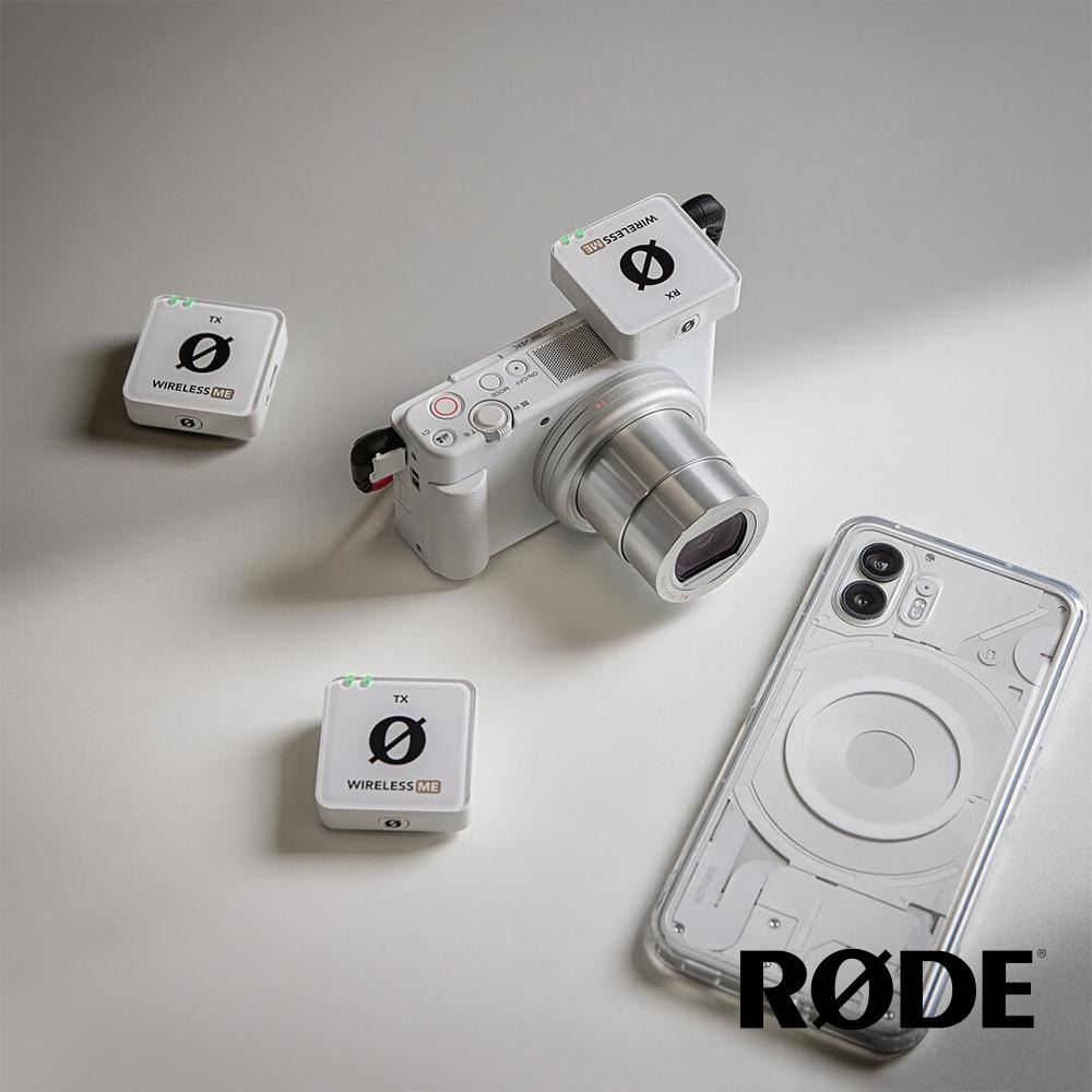 RODE｜Wireless Me Dual 一對二無線麥克風-白色 公司貨-細節圖2