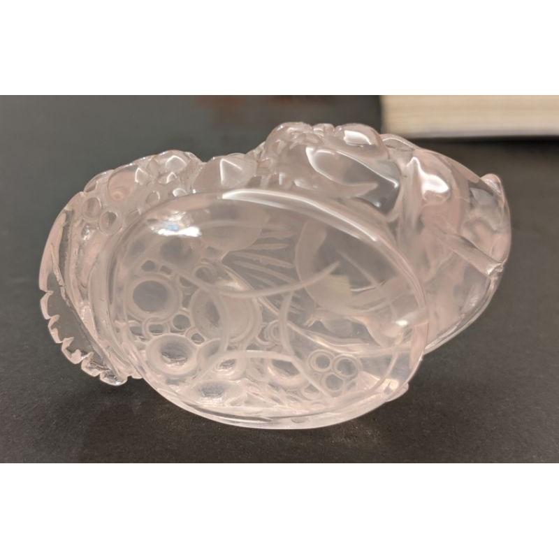 粉晶 - 招財三腳蟾蜍-細節圖3